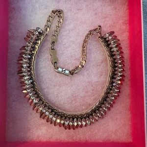 Stella & Dot Gold Statement Necklace
